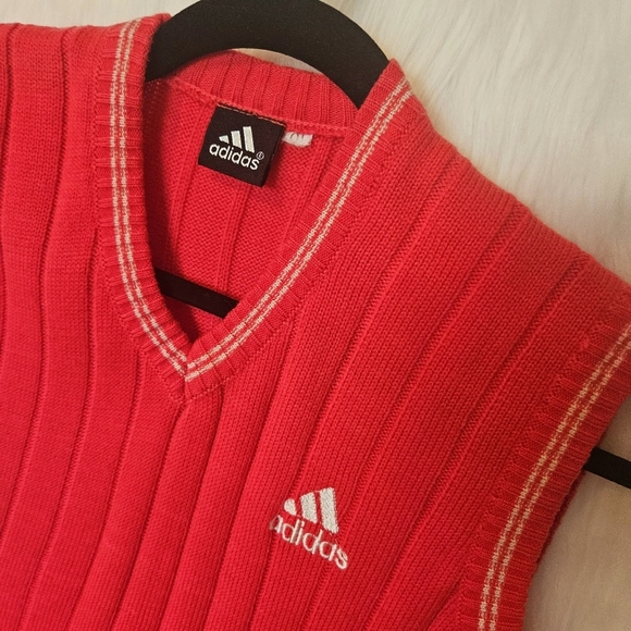 Adidas Vintage Classic Logo Sweater Vest - Picture 3 of 6